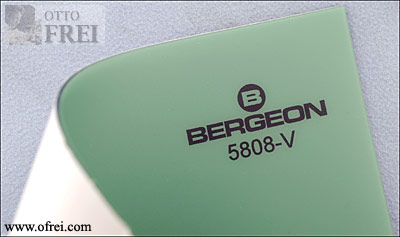 anti-skid for watchmakers Bergeon 7808-N black mat bench top soft 