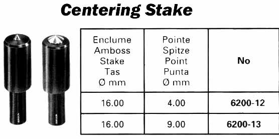 Bergeon Bushing Chart