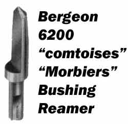 Bergeon Bushing Chart