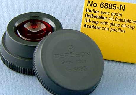 Bergeon 7013 Swiss Metal Dip Oilers Ergonomic Oil Grease Precision