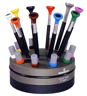 Screwdrivers Bergeon 3044A Set of Ten