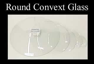 Pam Clock 14.25" Round Replacement Clear Glass Lens Dome