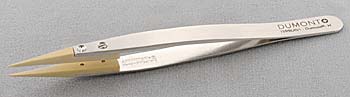 Dumont® Fine Tip Diamond Locking Tweezers