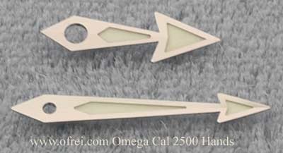 Genuine Omega Hands to Fit Caliber 2500 