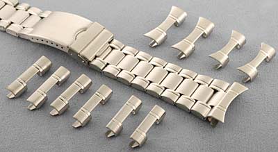 Tri- Fold Security Clasp For Metal Watch Bracelets