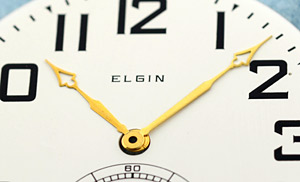 ELGIN 18S HANDS FACTORY EARLY SPADE  RR SET 