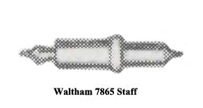 4 NOS Waltham 12s-6s 8142-13220 Balance Staffs 